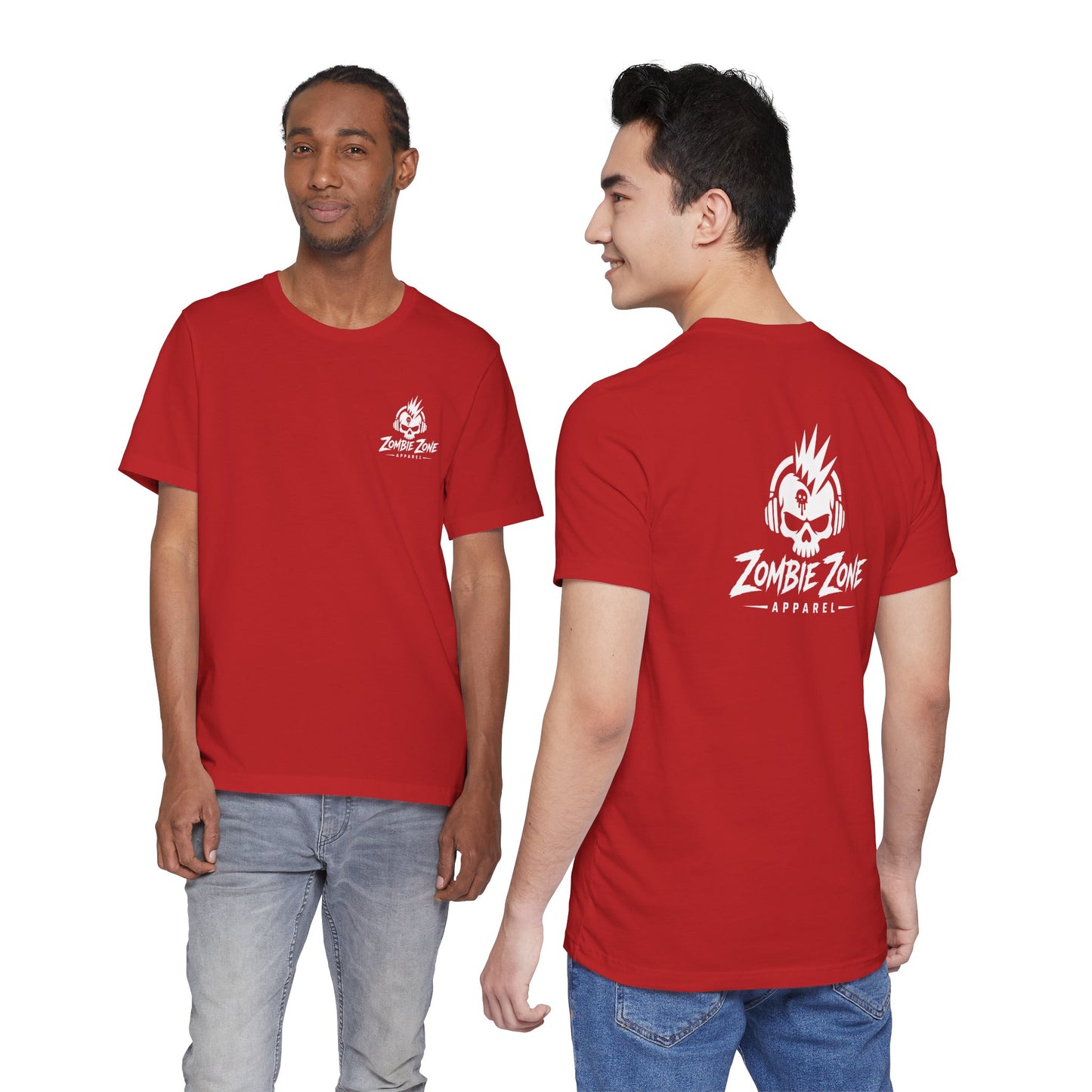 Zombie Zone Apparel Logo - Front & Back T-shirt