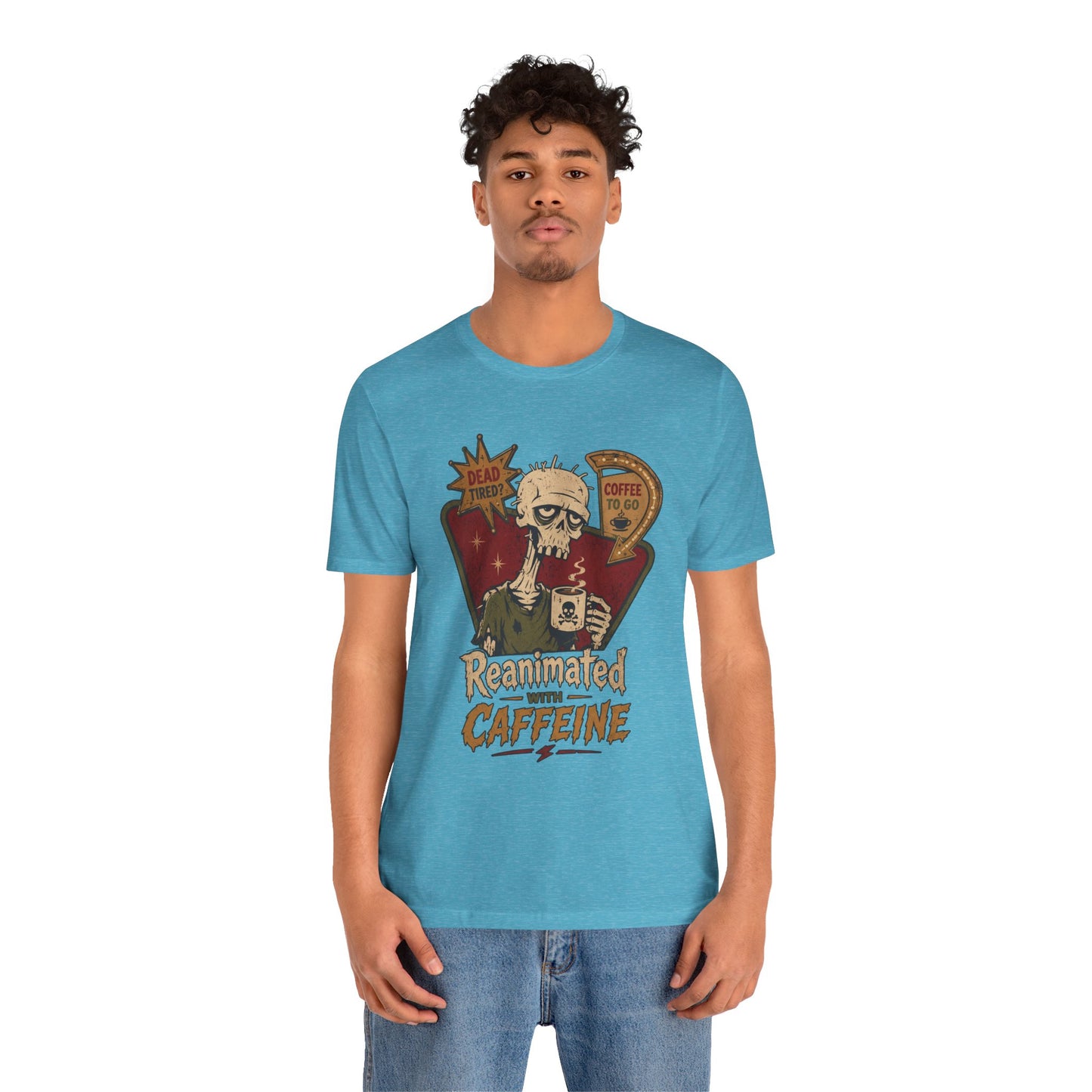 Diner Reanimated With Caffeine t-shirt