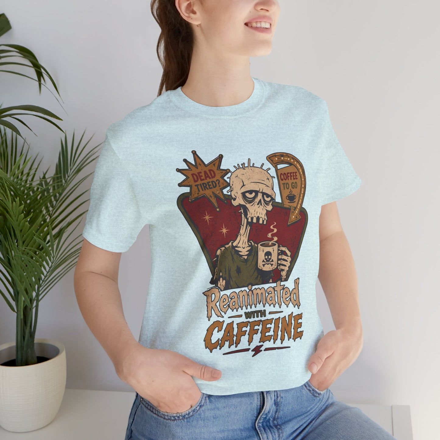 Diner Reanimated With Caffeine t-shirt