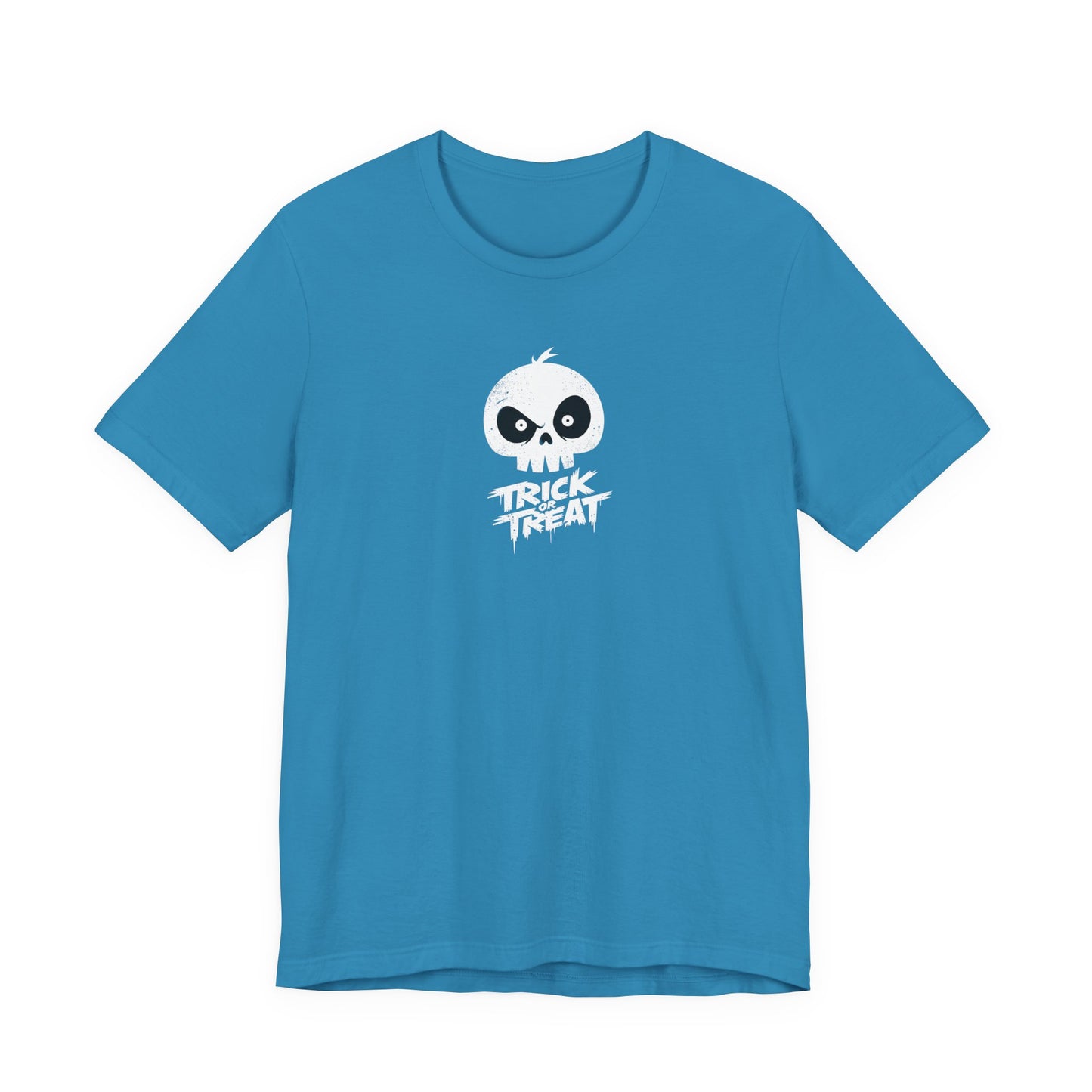 Skull Pumpkin Trick or Treat Tee | Halloween Shirt