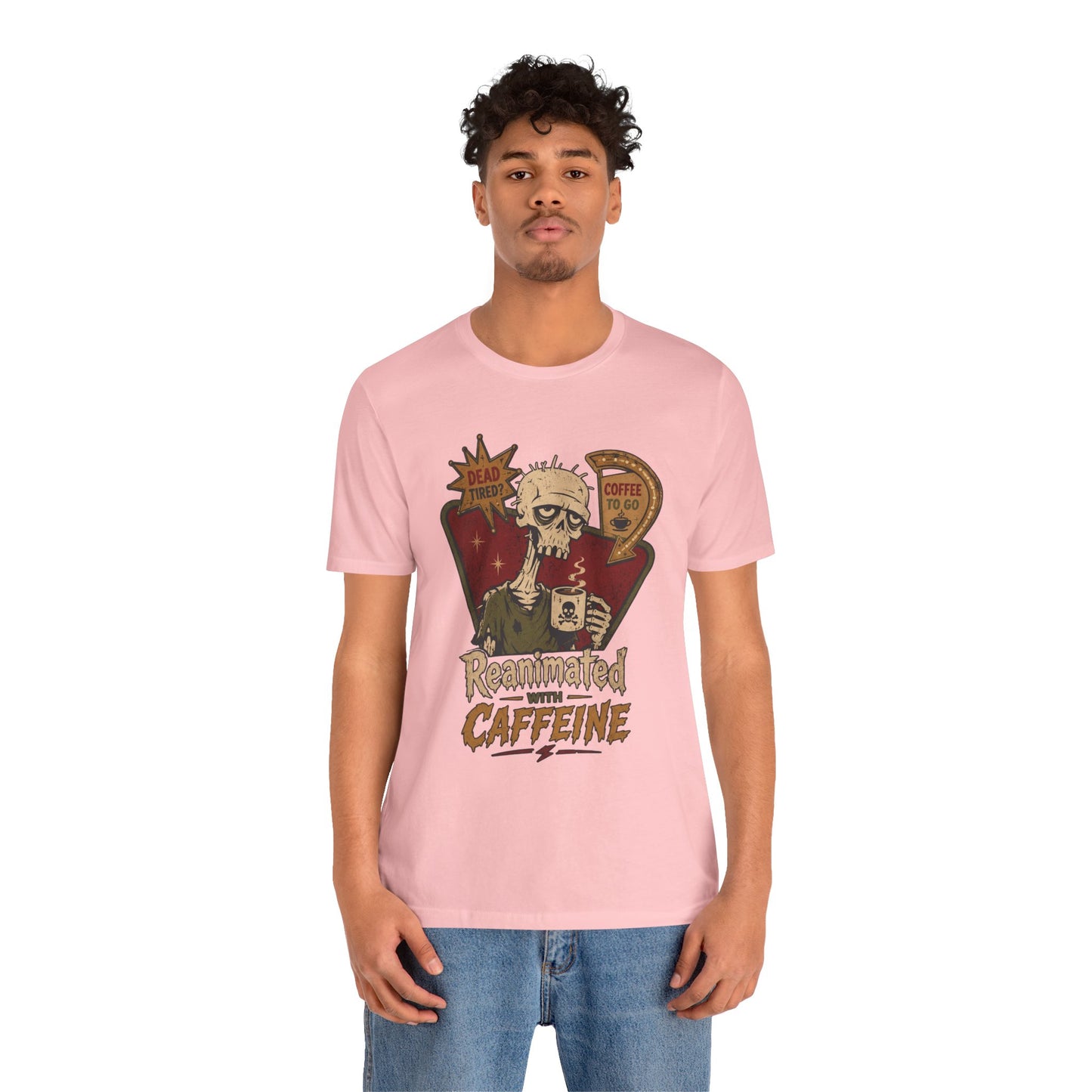 Diner Reanimated With Caffeine t-shirt
