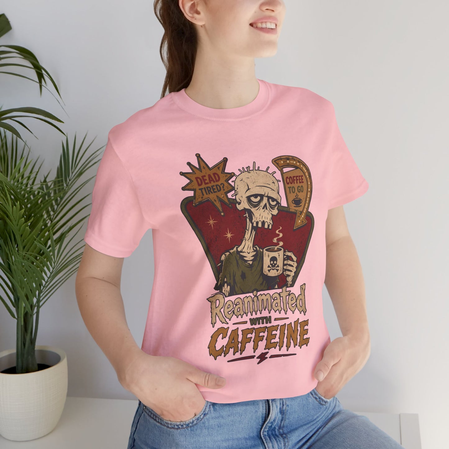 Diner Reanimated With Caffeine t-shirt