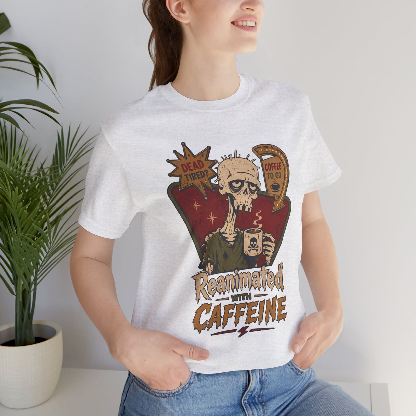 Diner Reanimated With Caffeine t-shirt