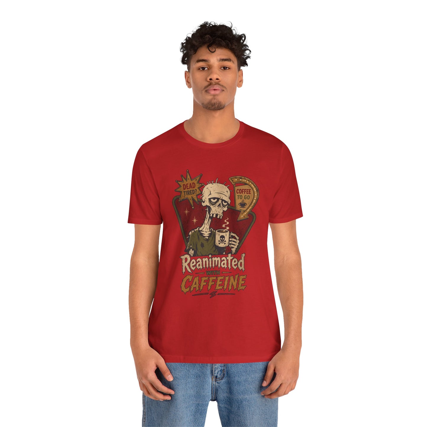 Diner Reanimated With Caffeine t-shirt