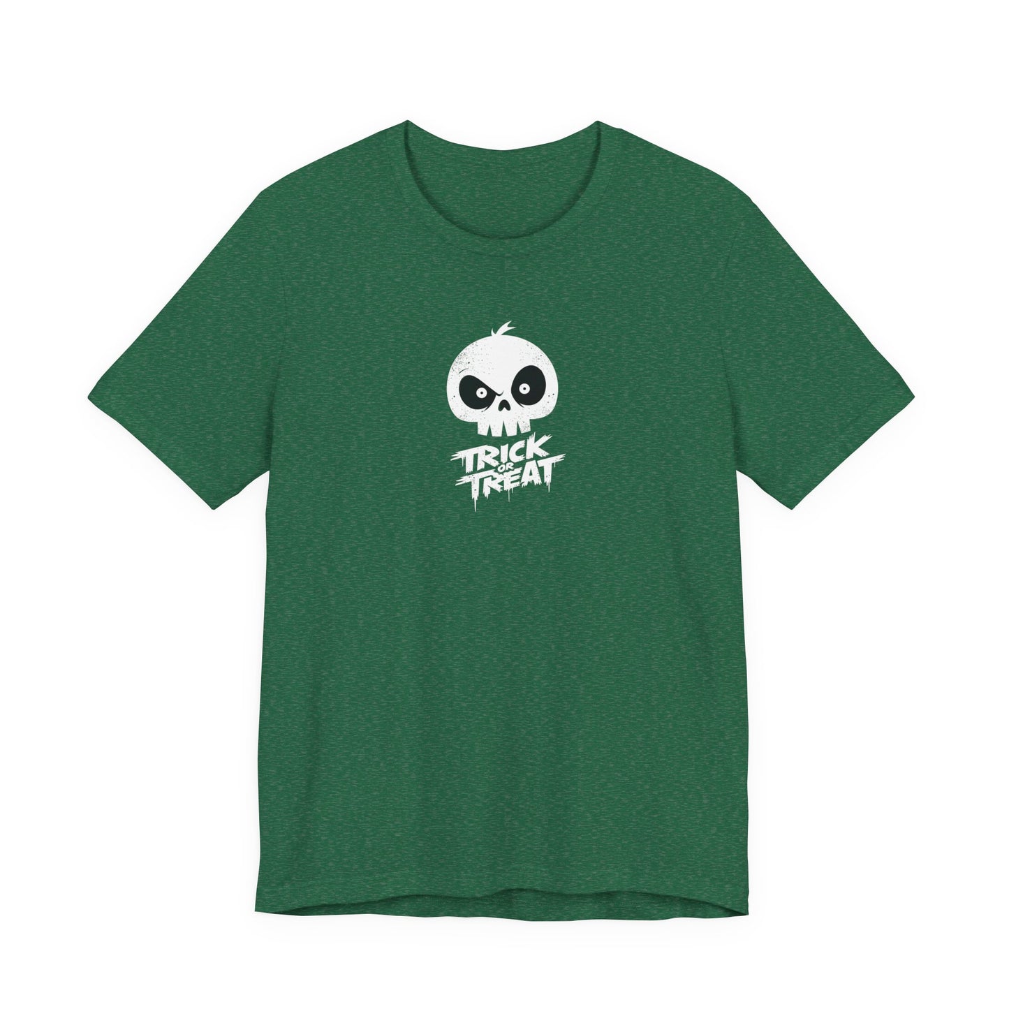 Skull Pumpkin Trick or Treat Tee | Halloween Shirt