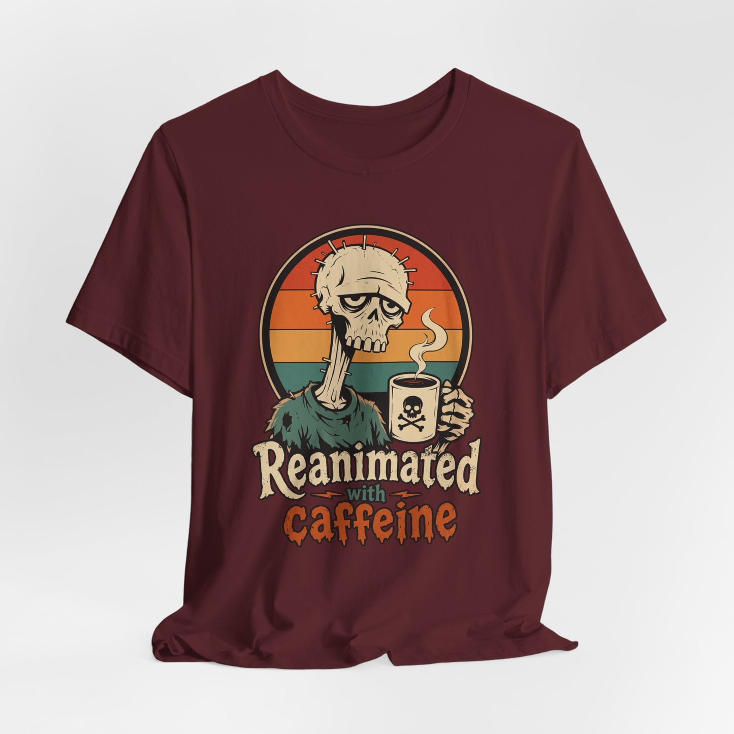 Retro Reanimated With Caffeine Zombie