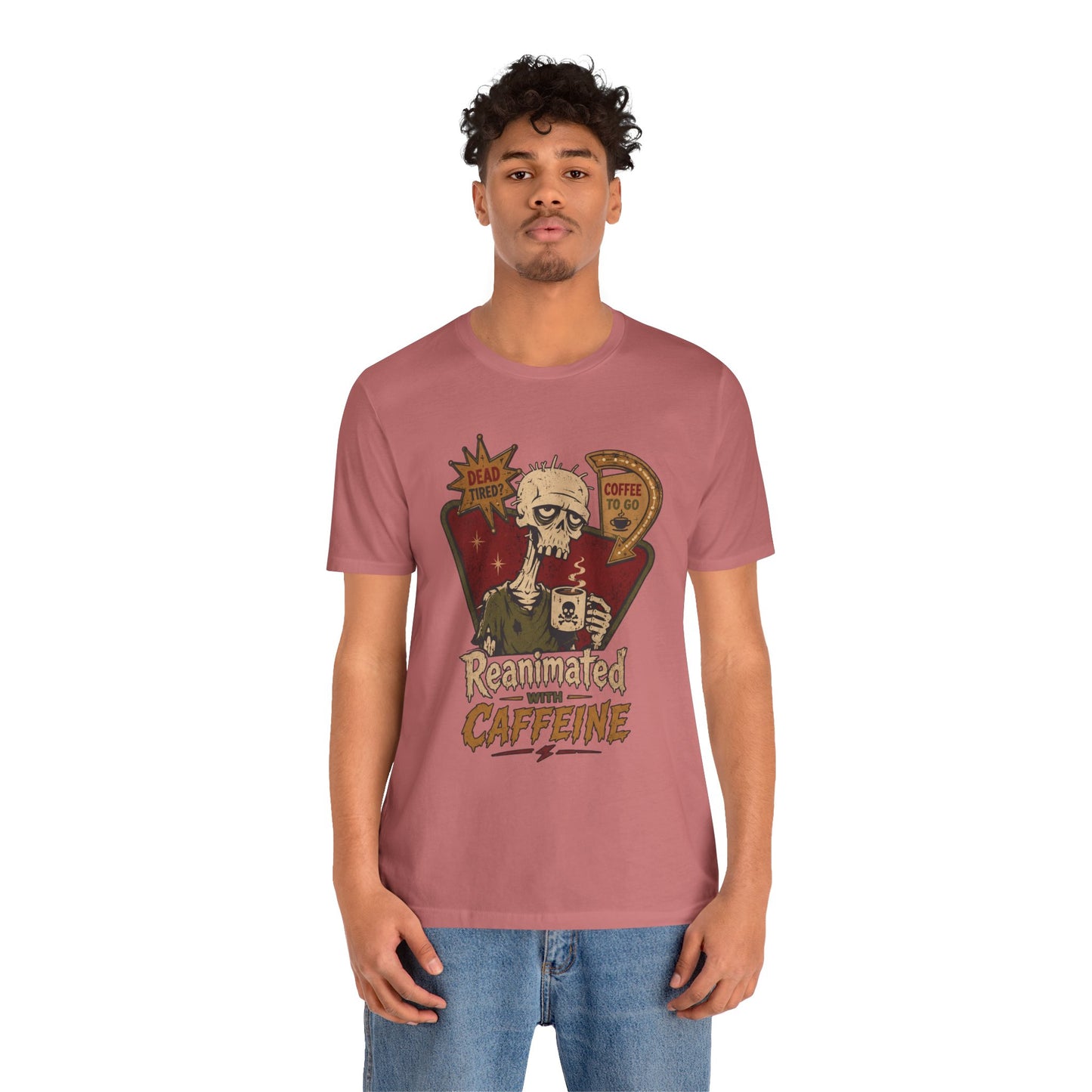 Diner Reanimated With Caffeine t-shirt