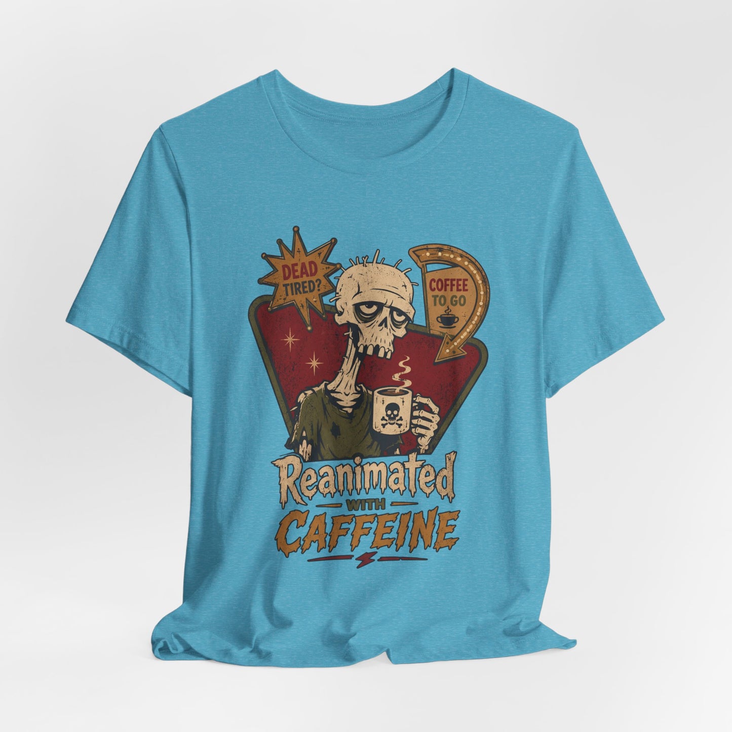 Diner Reanimated With Caffeine t-shirt