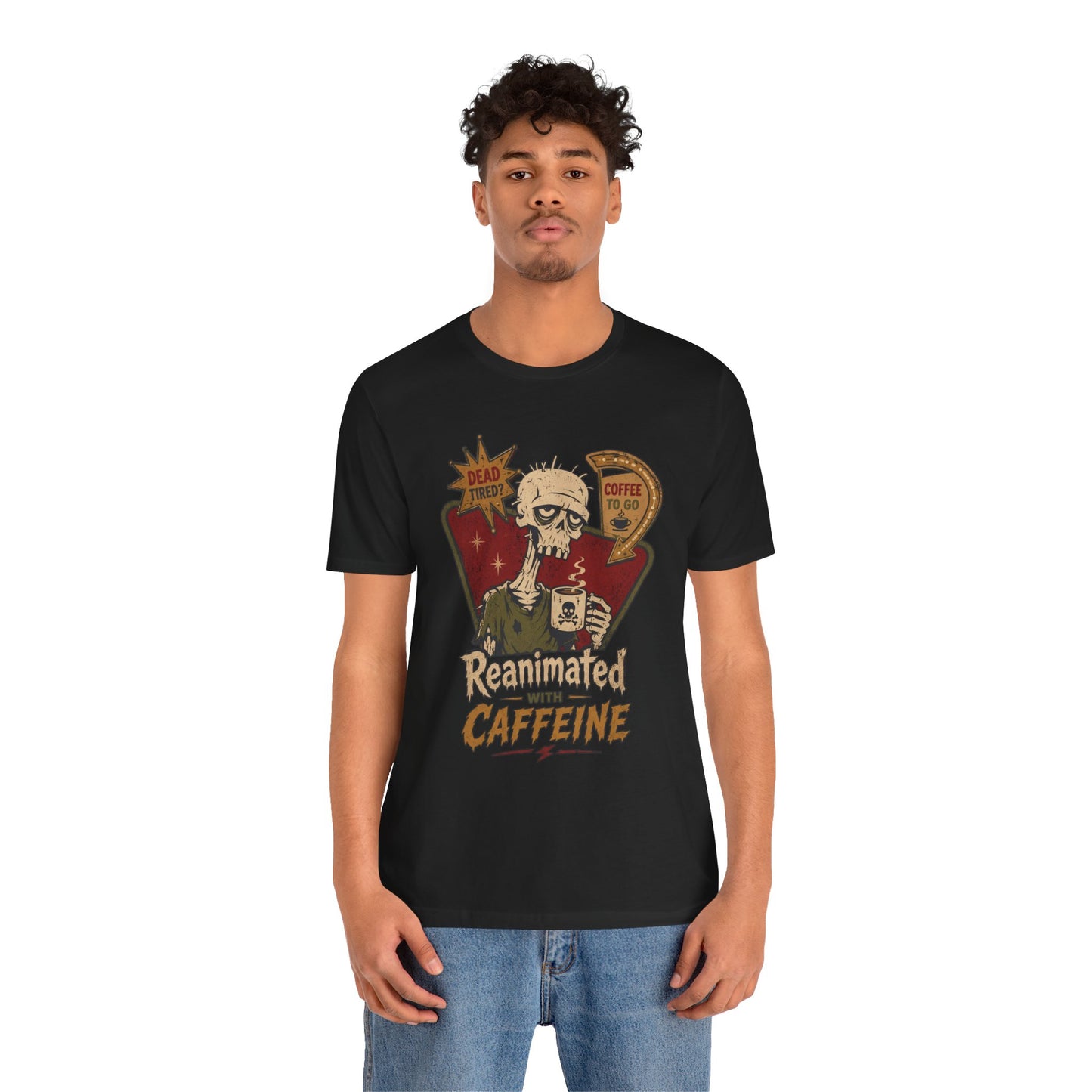 Diner Reanimated With Caffeine t-shirt