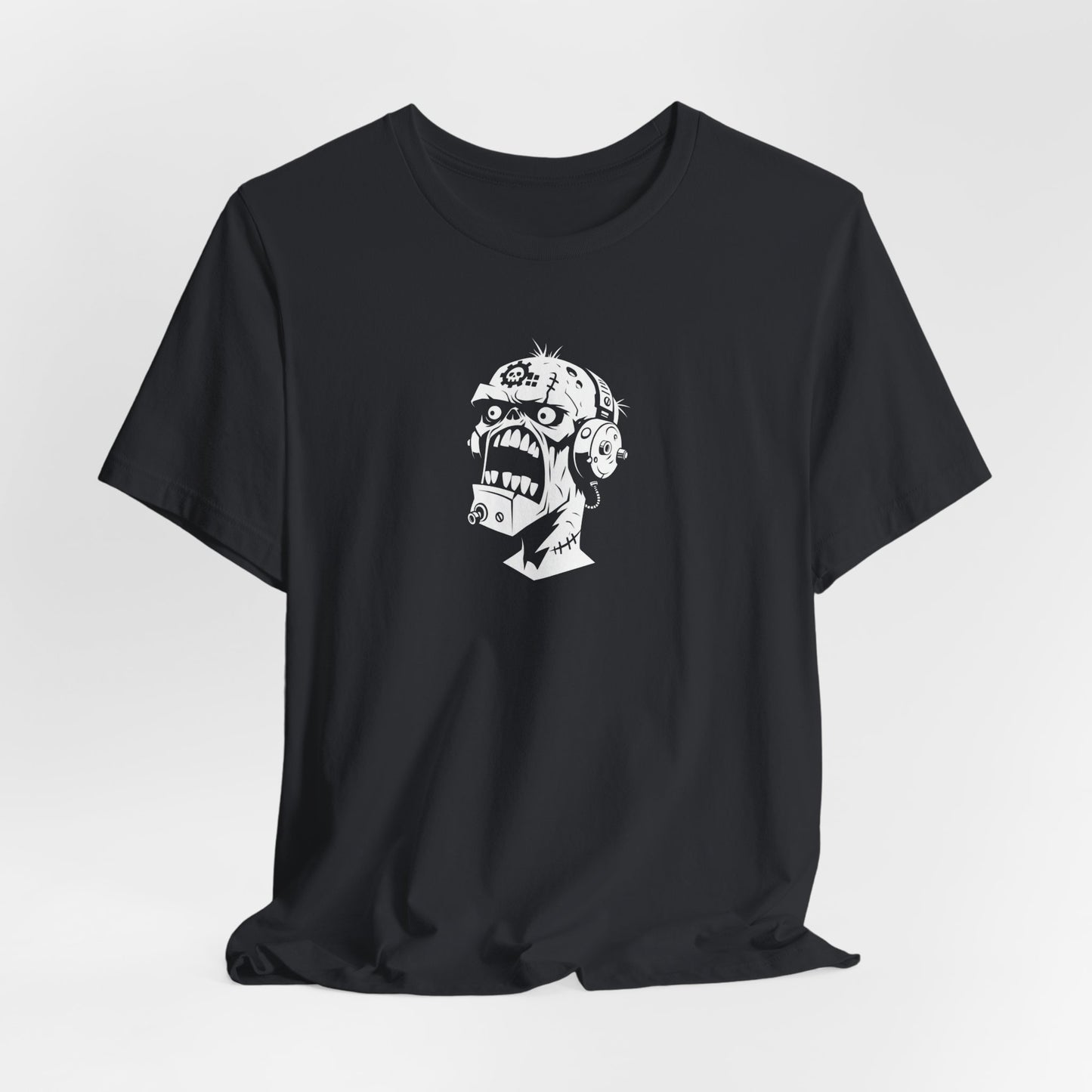 Zombie Head Illustration T-Shirt
