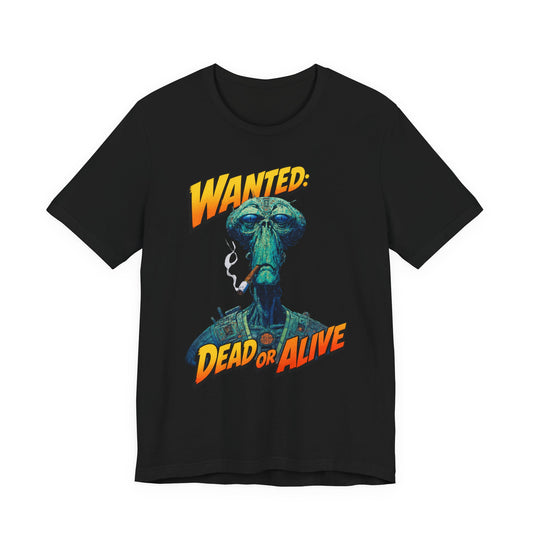 Wanted Alien Tee Shirt