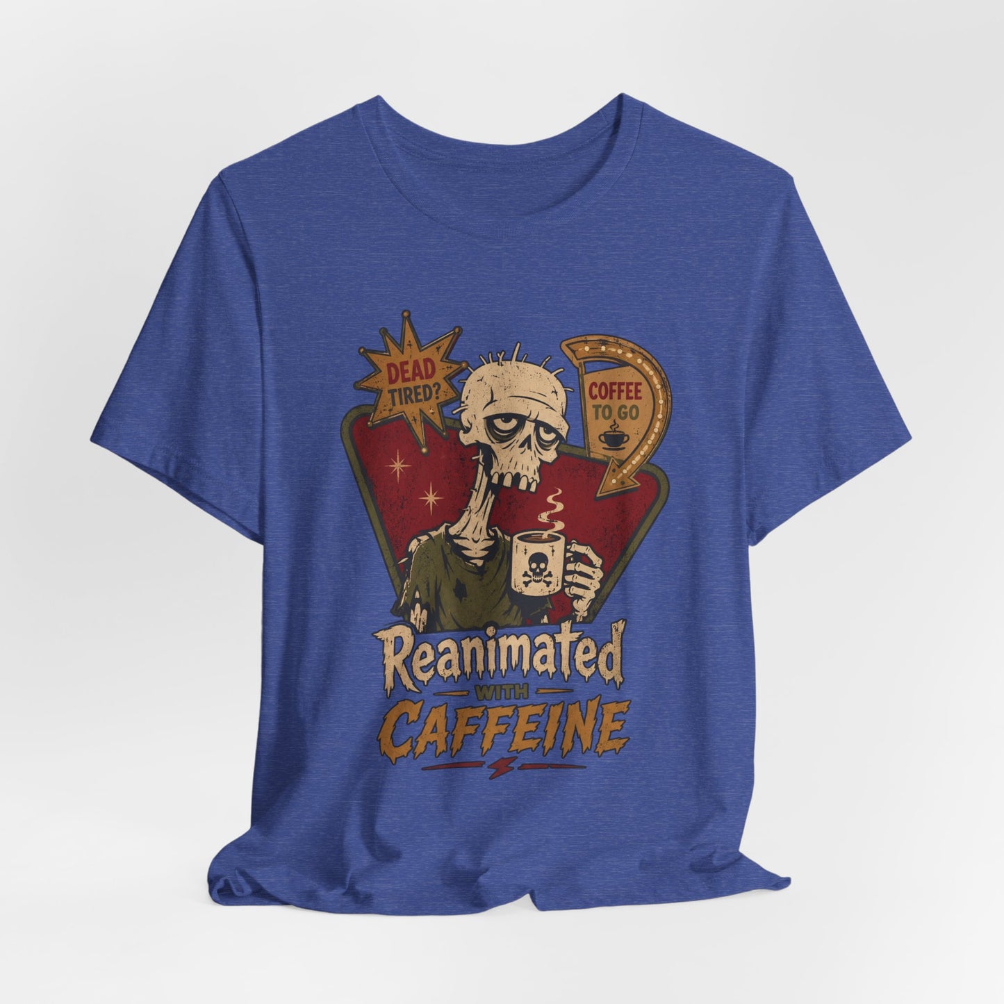 Diner Reanimated With Caffeine t-shirt