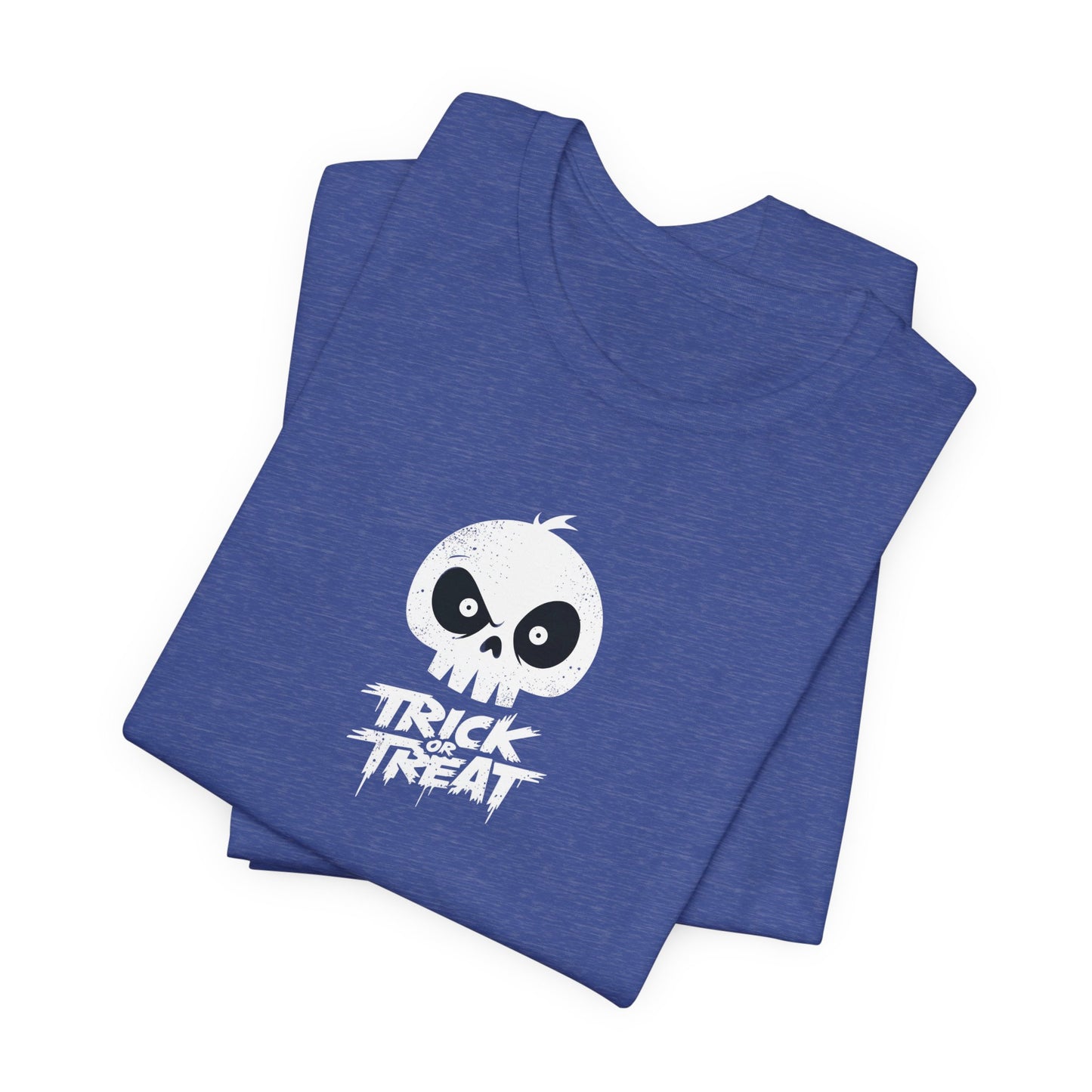 Skull Pumpkin Trick or Treat Tee | Halloween Shirt