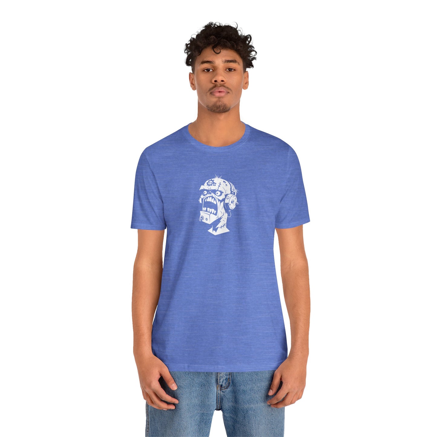 Zombie Head Illustration T-Shirt