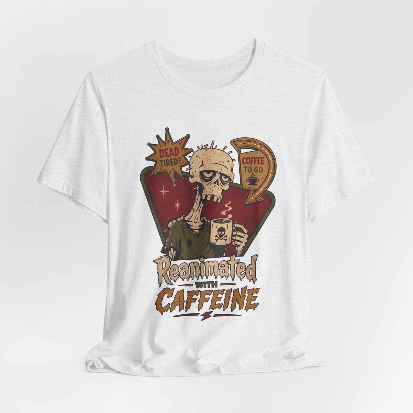Diner Reanimated With Caffeine t-shirt
