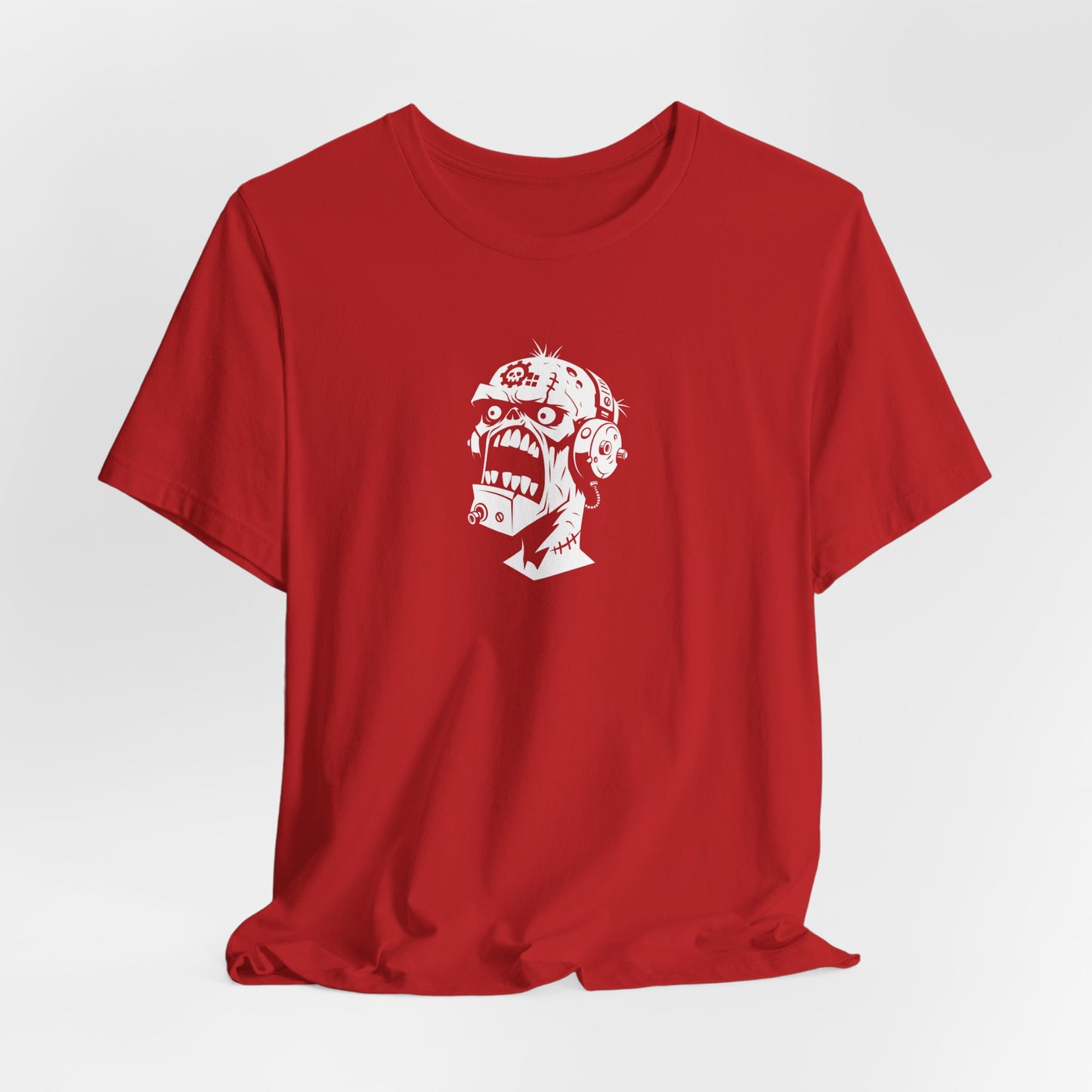 Zombie Head Illustration T-Shirt
