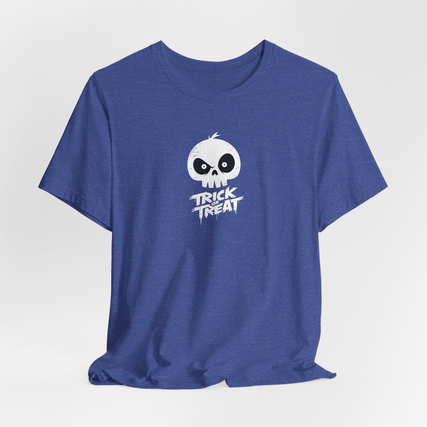 Skull Pumpkin Trick or Treat Tee | Halloween Shirt