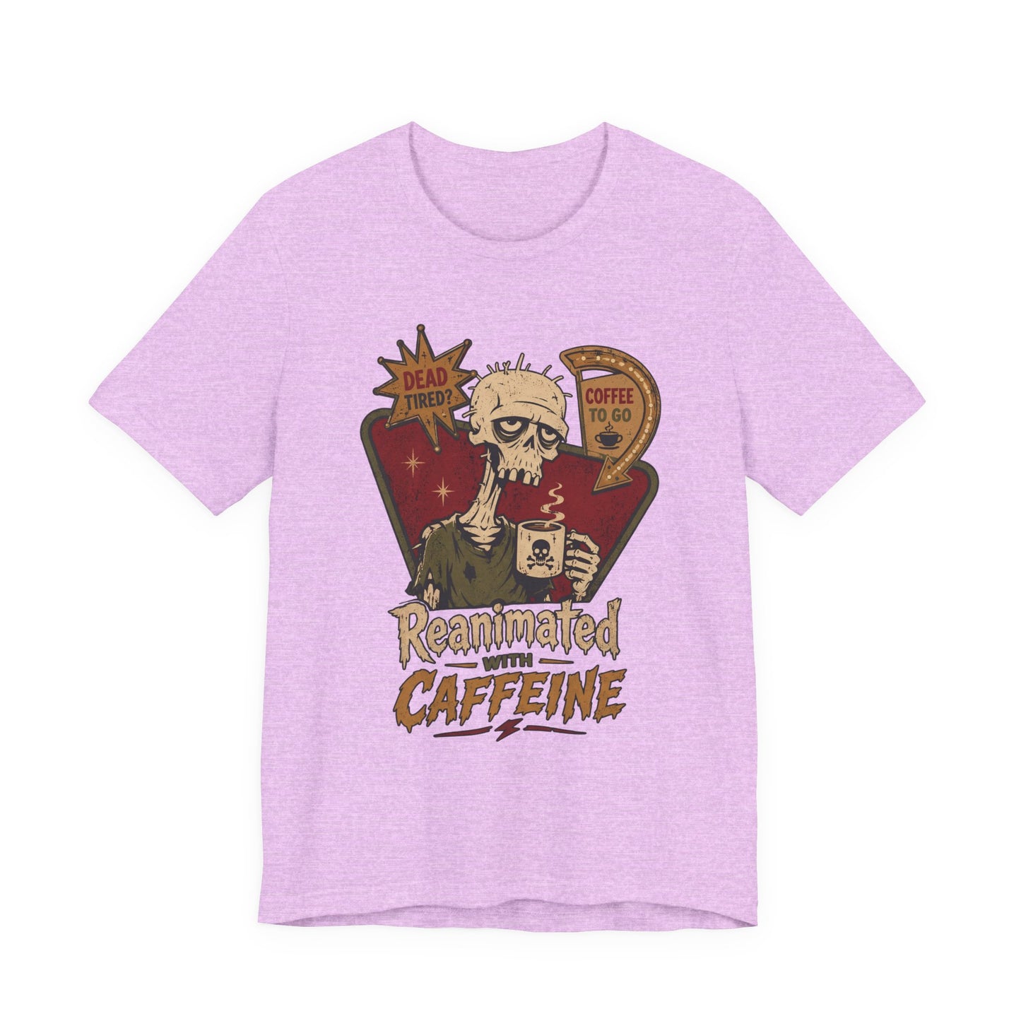 Diner Reanimated With Caffeine t-shirt