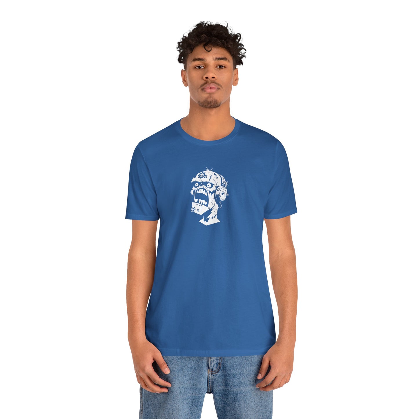 Zombie Head Illustration T-Shirt