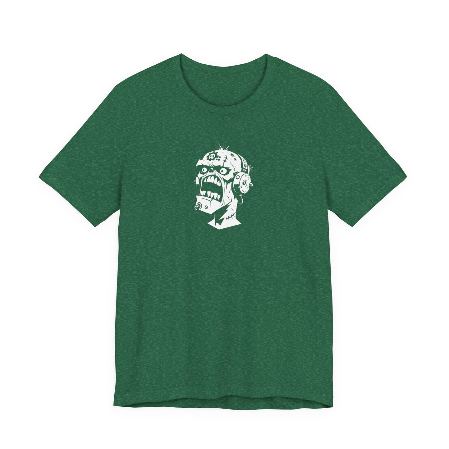 Zombie Head Illustration T-Shirt