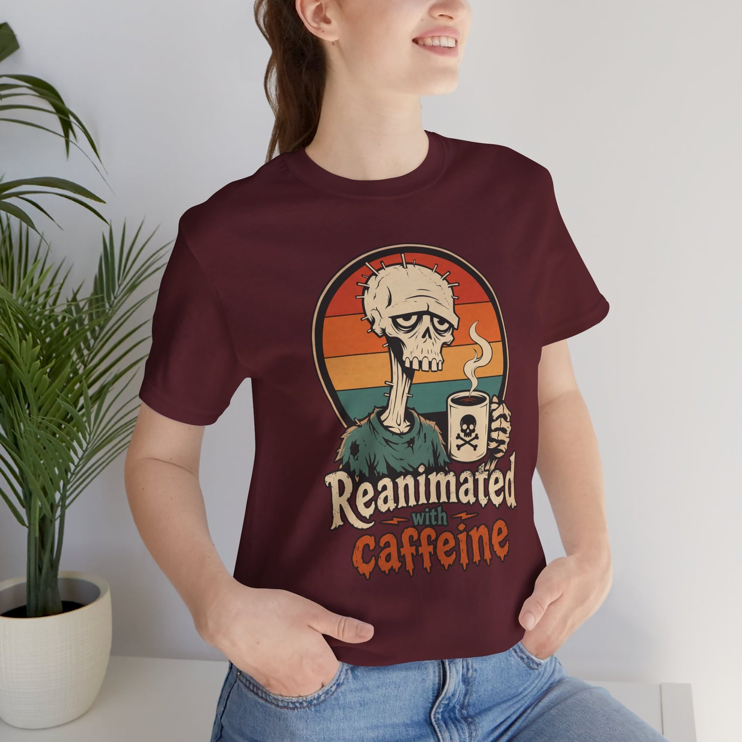 Retro Reanimated With Caffeine Zombie