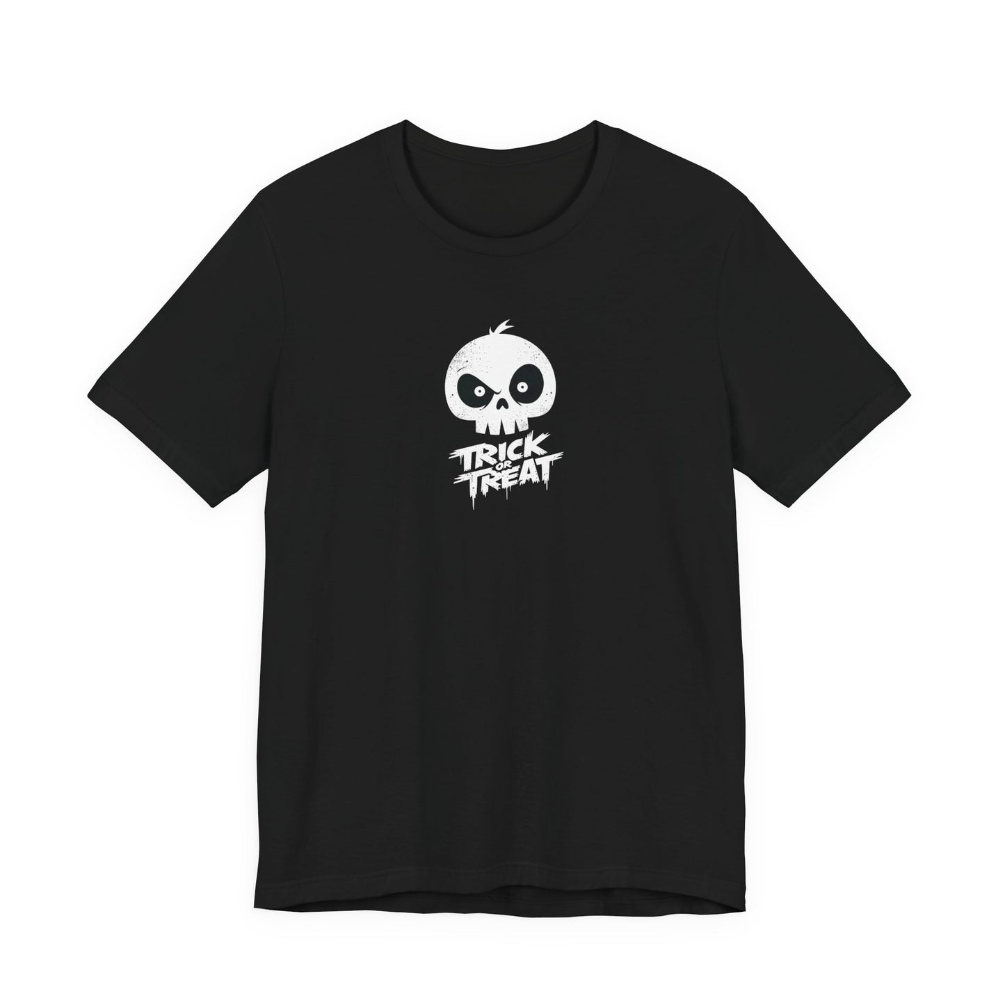 Skull Pumpkin Trick or Treat Tee | Halloween Shirt