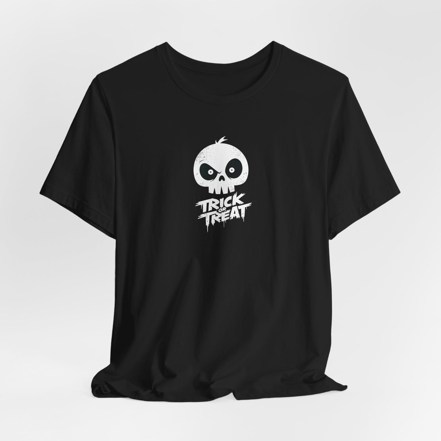 Skull Pumpkin Trick or Treat Tee | Halloween Shirt