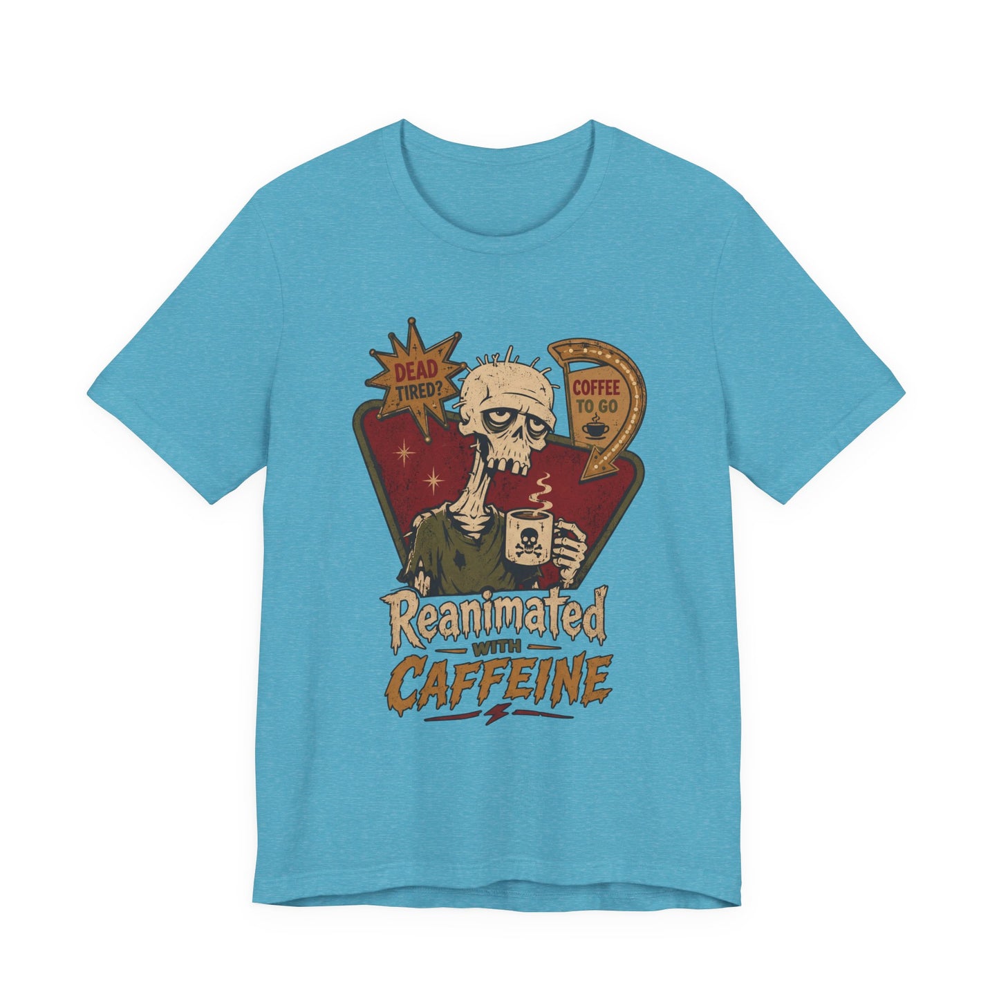 Diner Reanimated With Caffeine t-shirt
