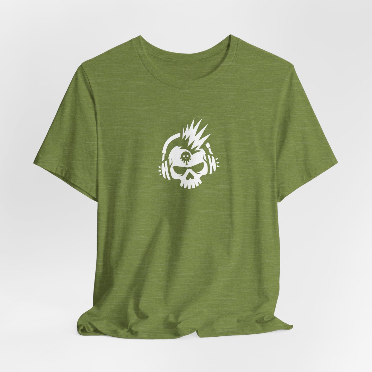 Punk Skull with Headphones Tee Shirt