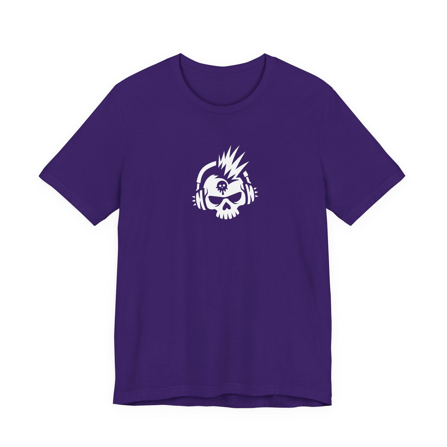 Punk Skull with Headphones Tee Shirt