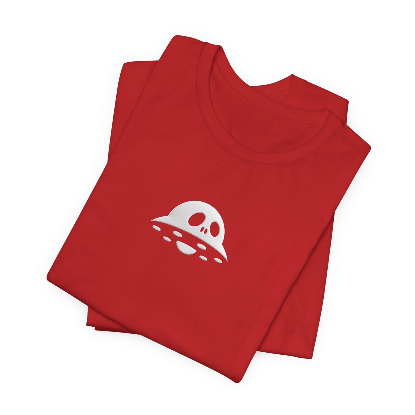 UFO Skull illustration Tee shirt