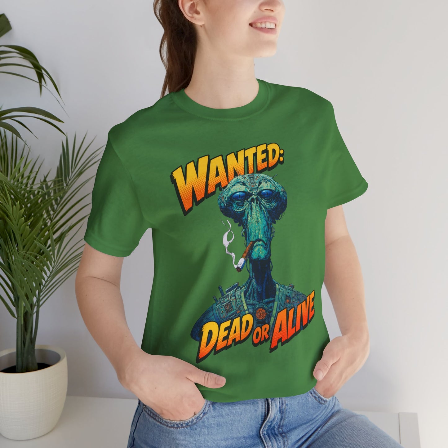Wanted Alien Tee Shirt
