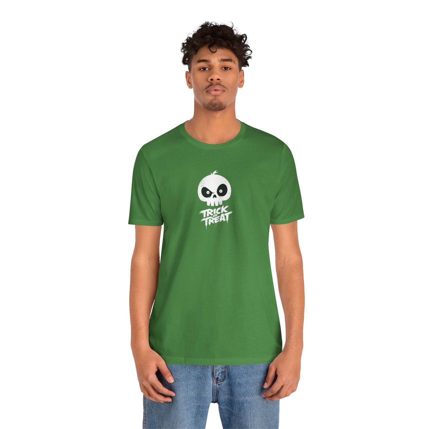 Skull Pumpkin Trick or Treat Tee | Halloween Shirt