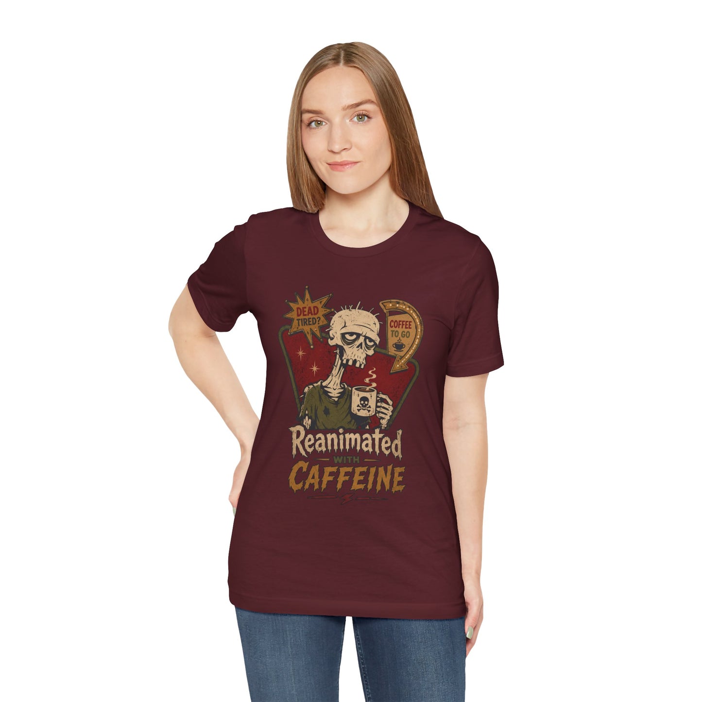 Diner Reanimated With Caffeine t-shirt