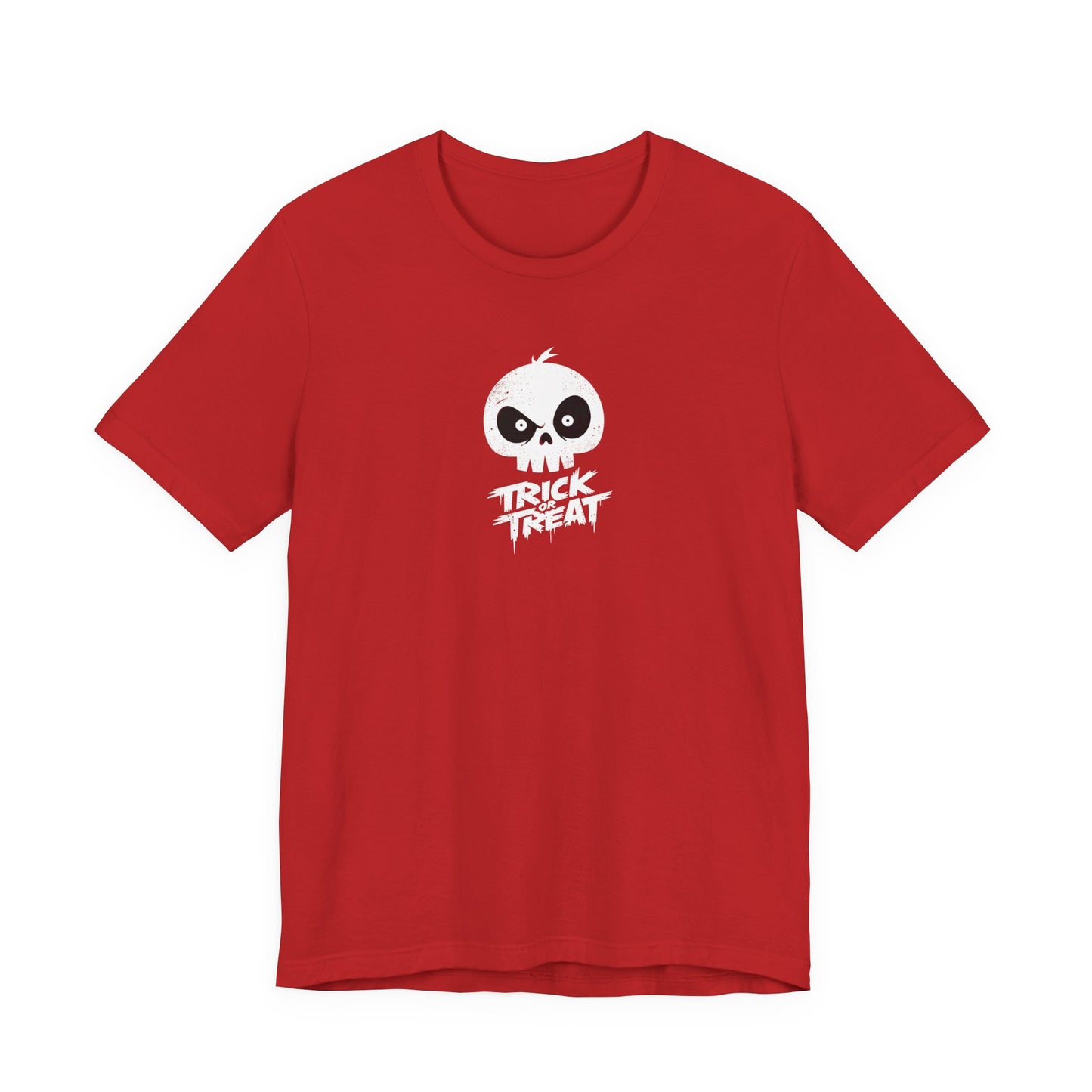 Skull Pumpkin Trick or Treat Tee | Halloween Shirt
