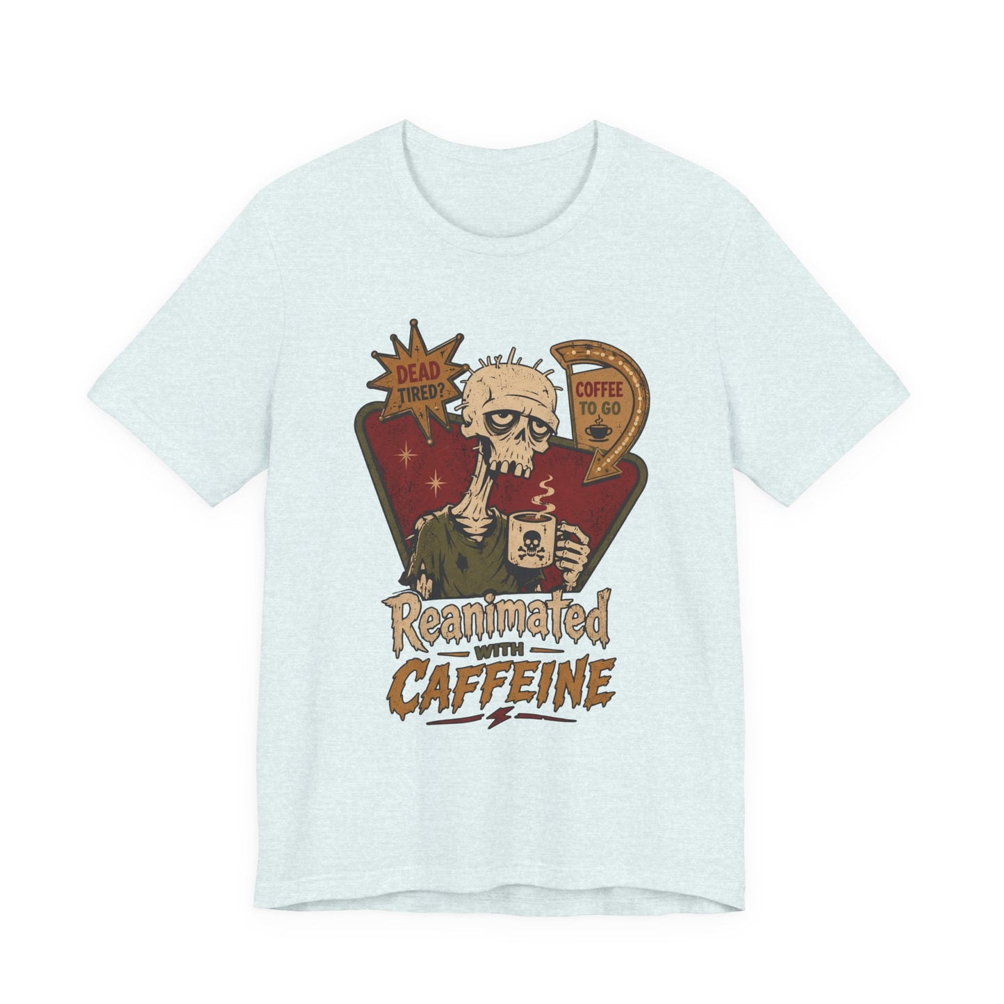 Diner Reanimated With Caffeine t-shirt