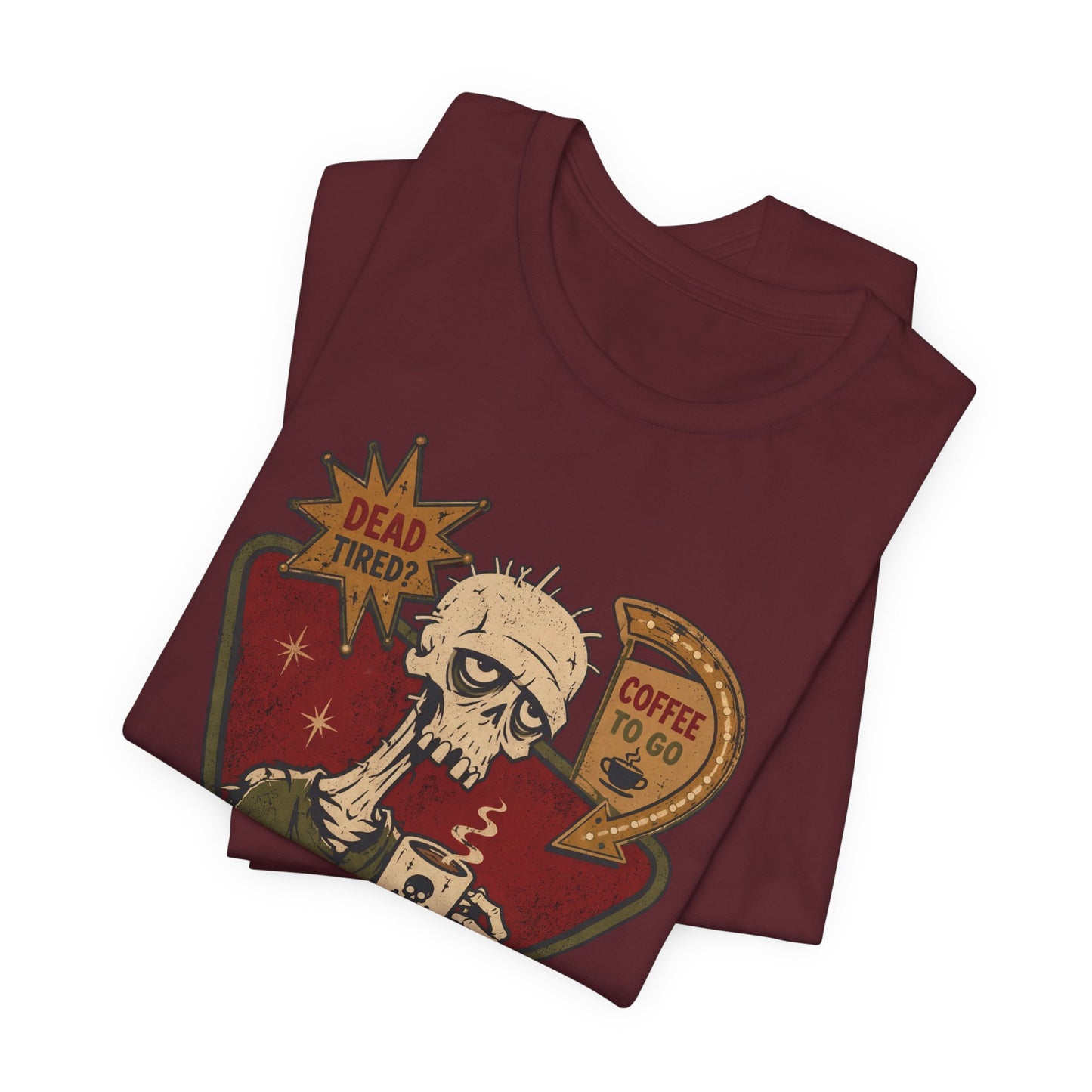 Diner Reanimated With Caffeine t-shirt