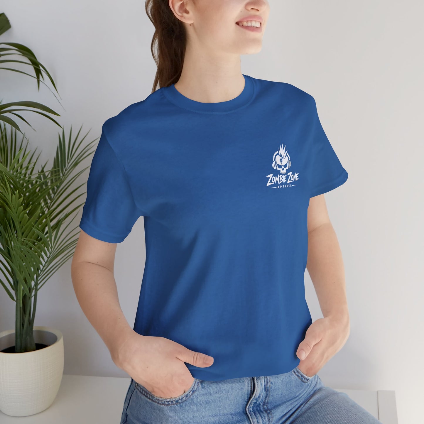 Zombie Zone Apparel Logo - Front & Back T-shirt