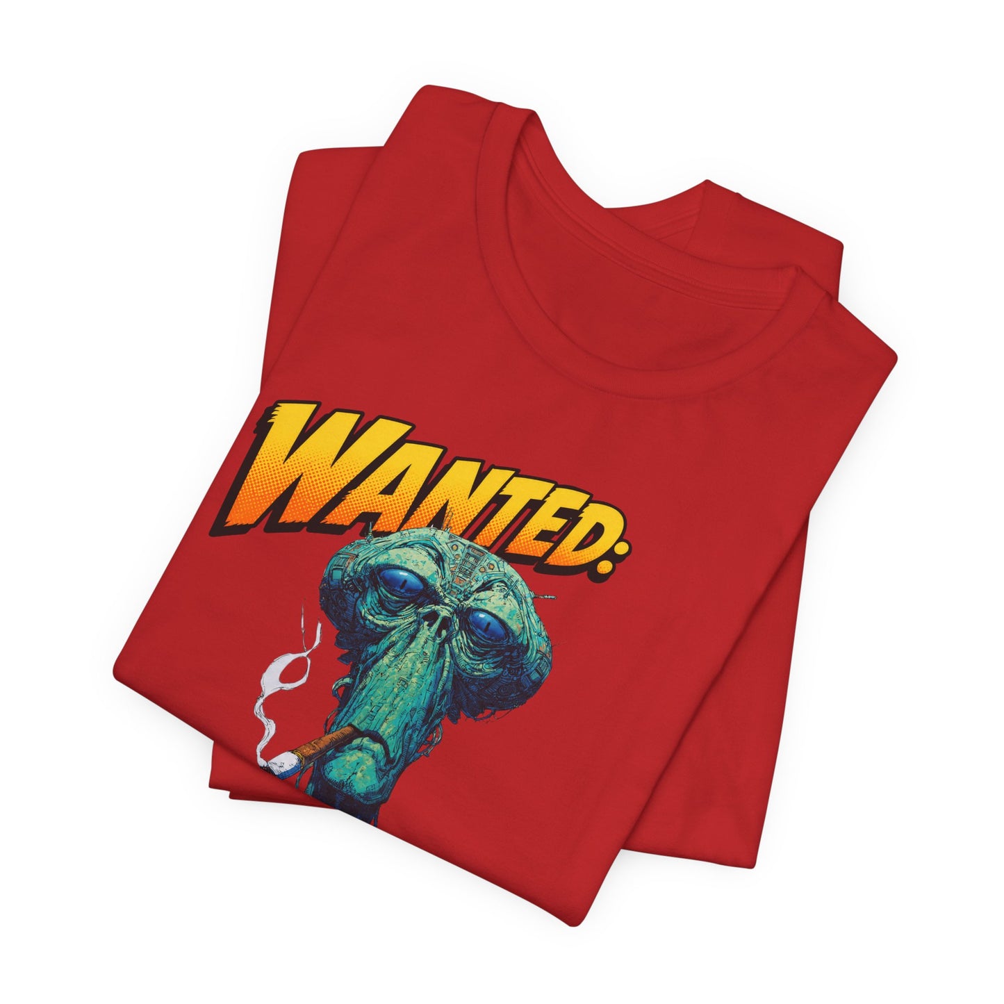 Wanted Alien Tee Shirt