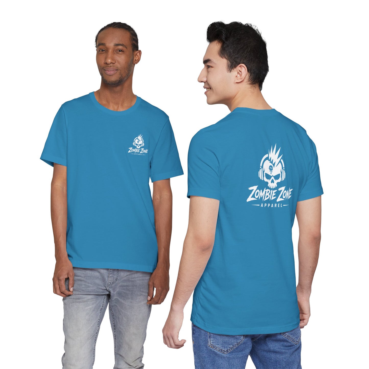 Zombie Zone Apparel Logo - Front & Back T-shirt