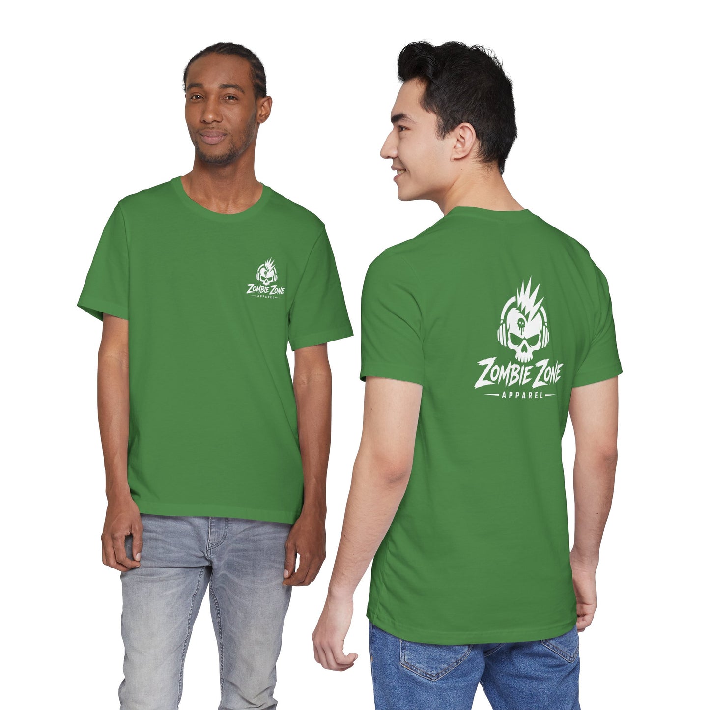Zombie Zone Apparel Logo - Front & Back T-shirt