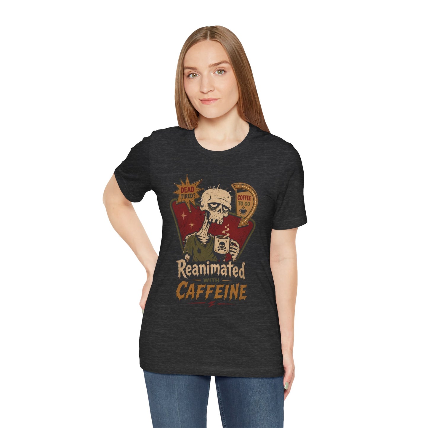 Diner Reanimated With Caffeine t-shirt