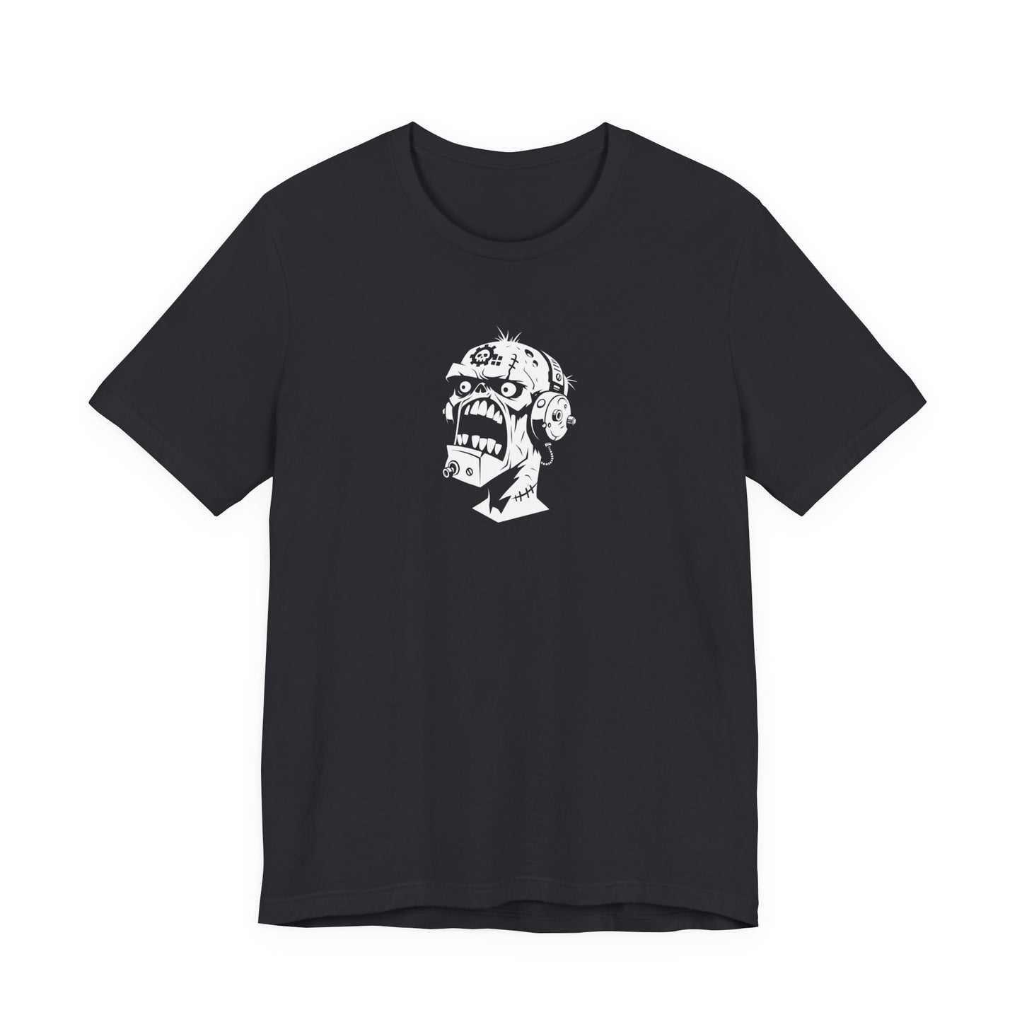 Zombie Head Illustration T-Shirt