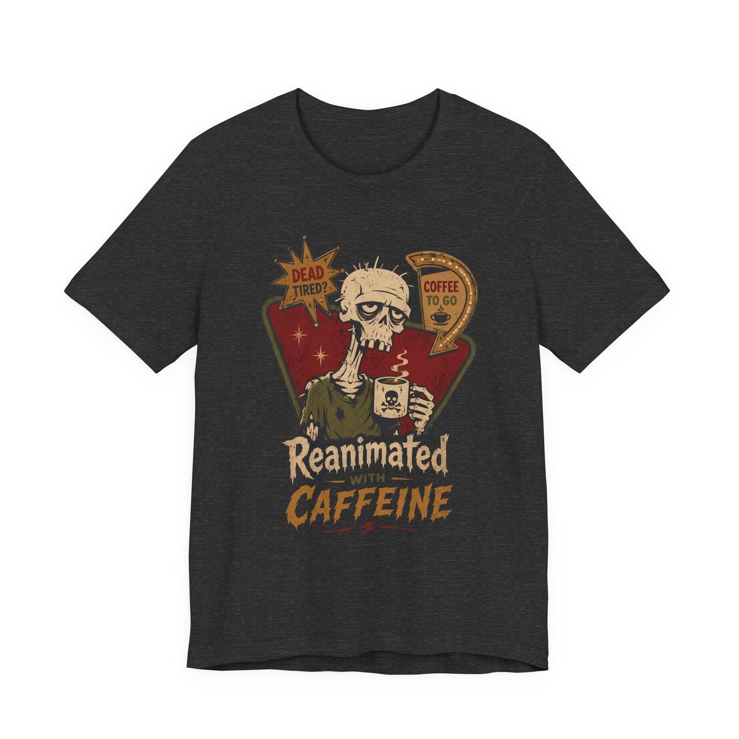 Diner Reanimated With Caffeine t-shirt