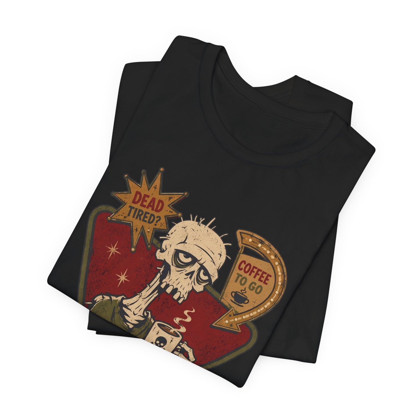 Diner Reanimated With Caffeine t-shirt