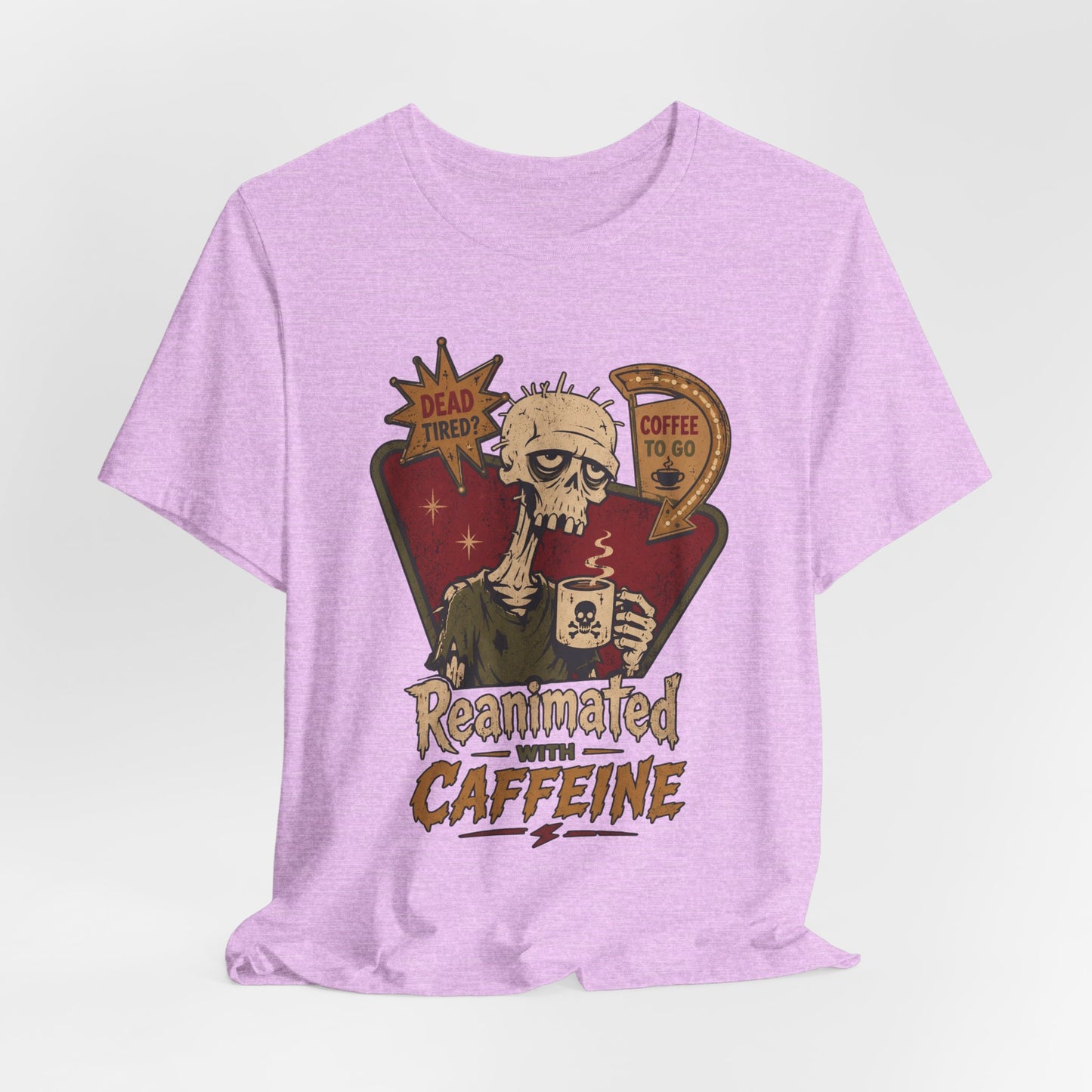 Diner Reanimated With Caffeine t-shirt
