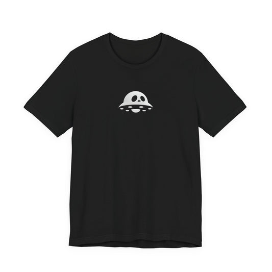 UFO Skull illustration Tee shirt