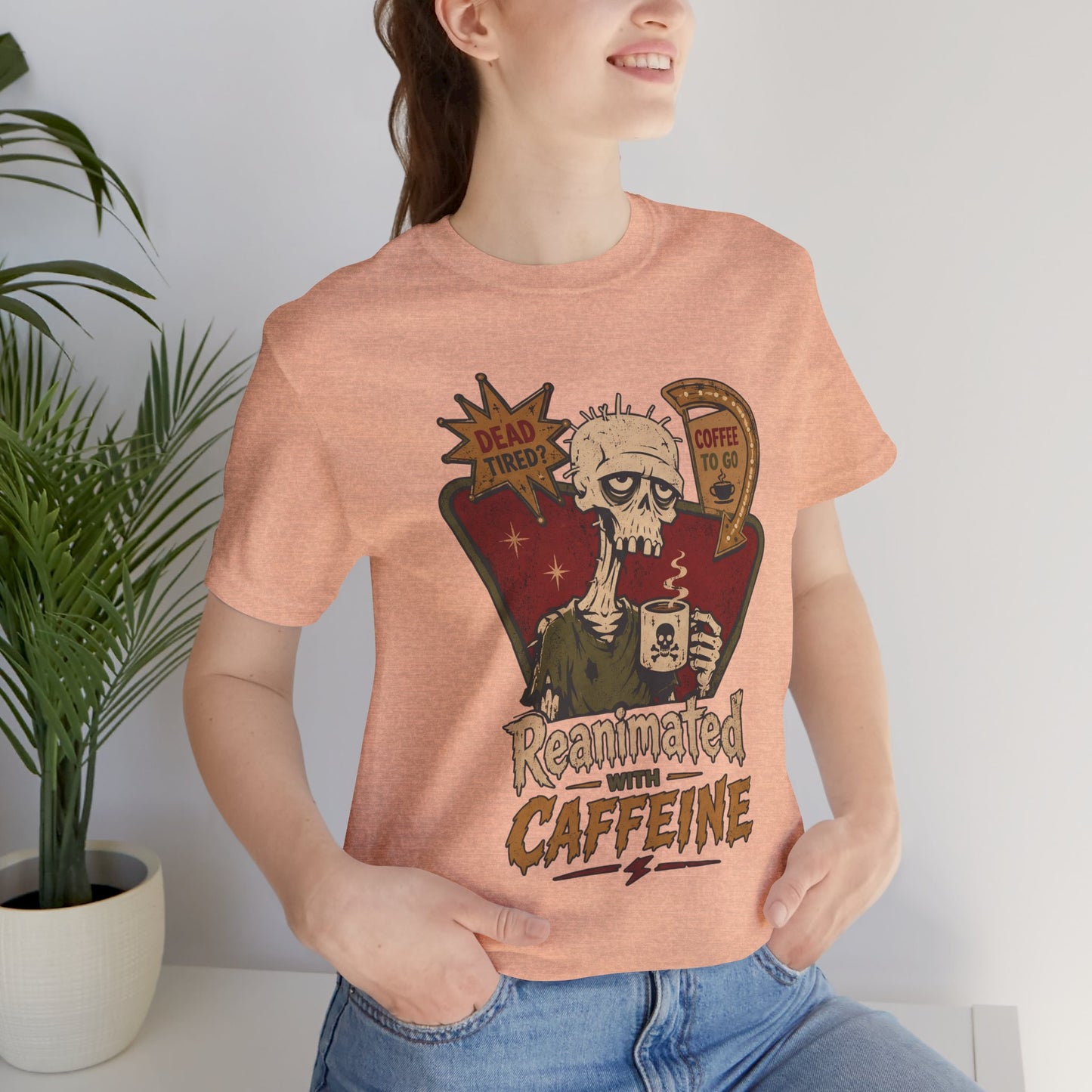 Diner Reanimated With Caffeine t-shirt