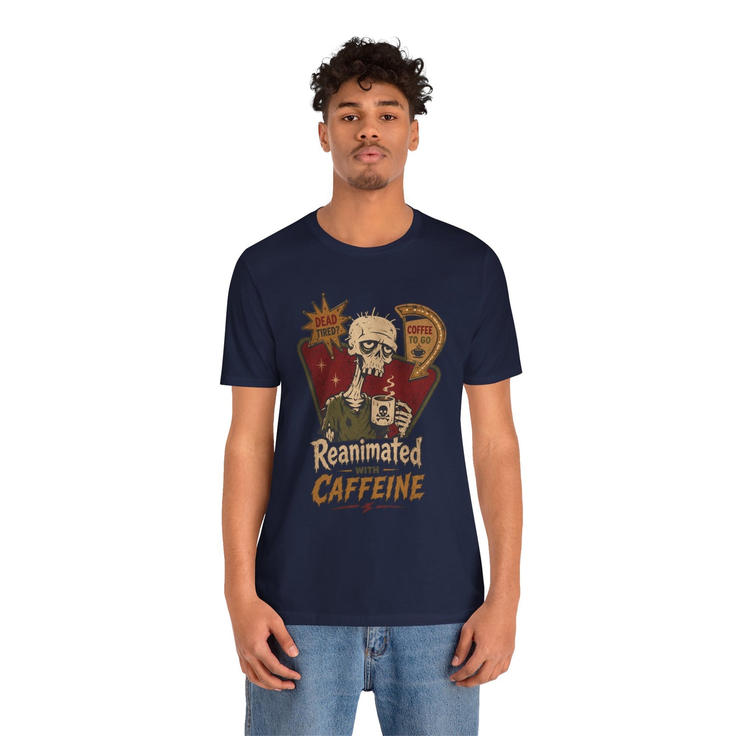 Diner Reanimated With Caffeine t-shirt