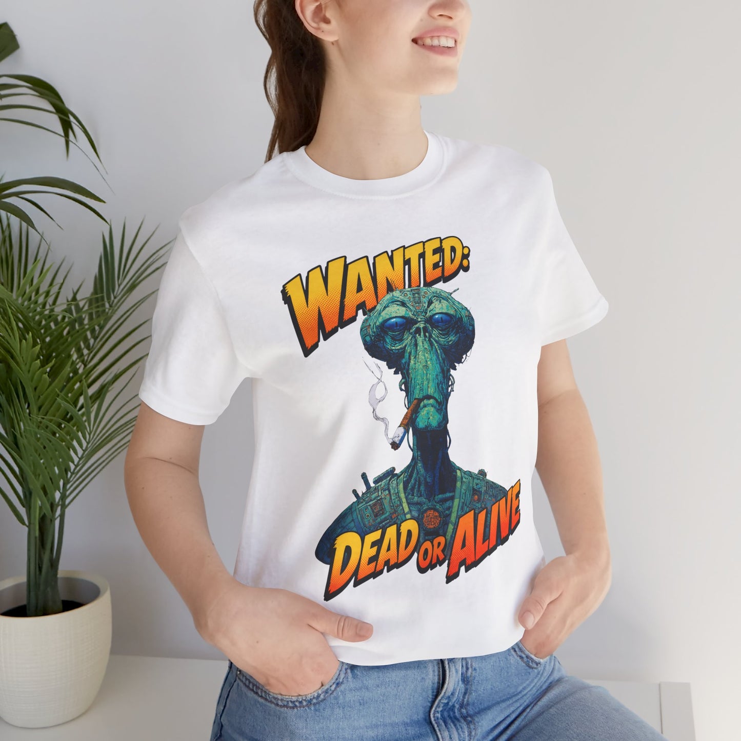 Wanted Alien Tee Shirt